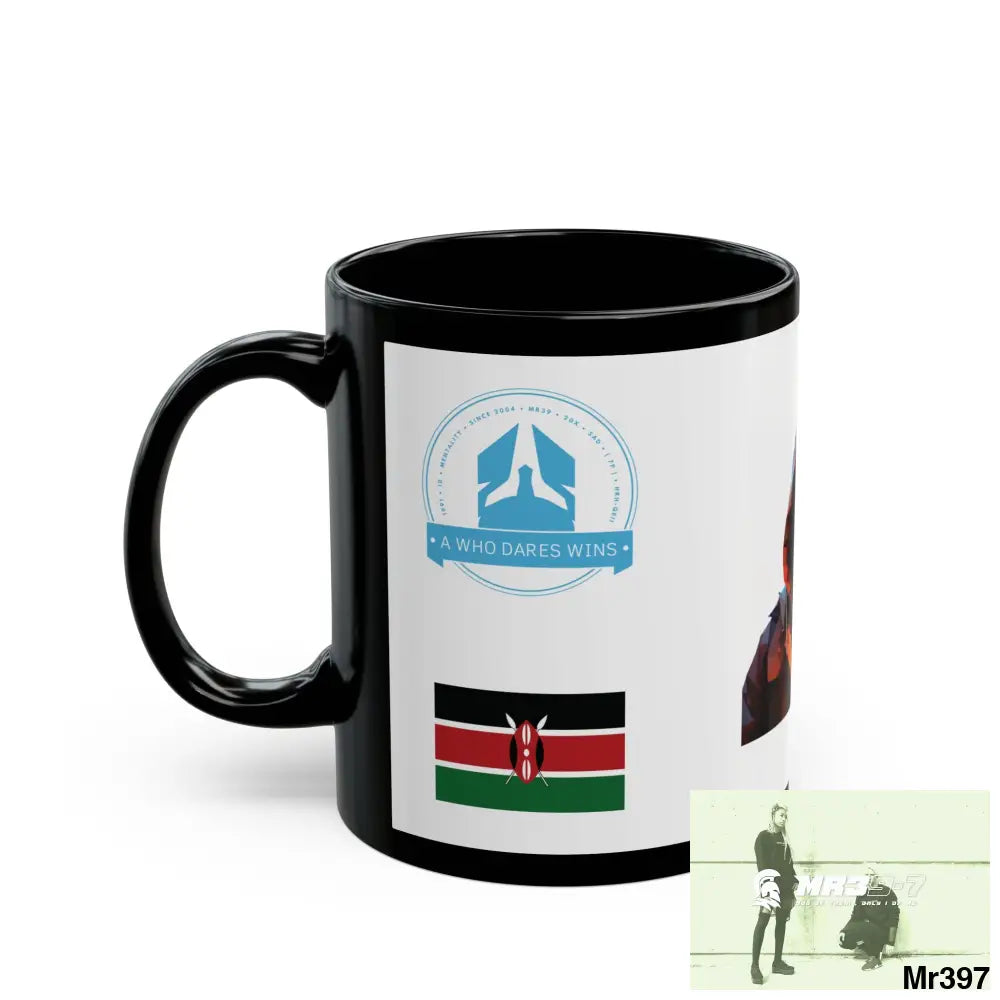 A Who Dares Wins Tactical SAS Kenya 2015 trip New AI Blog no7 Themed 11oz Black Mug GB 11oz Mug