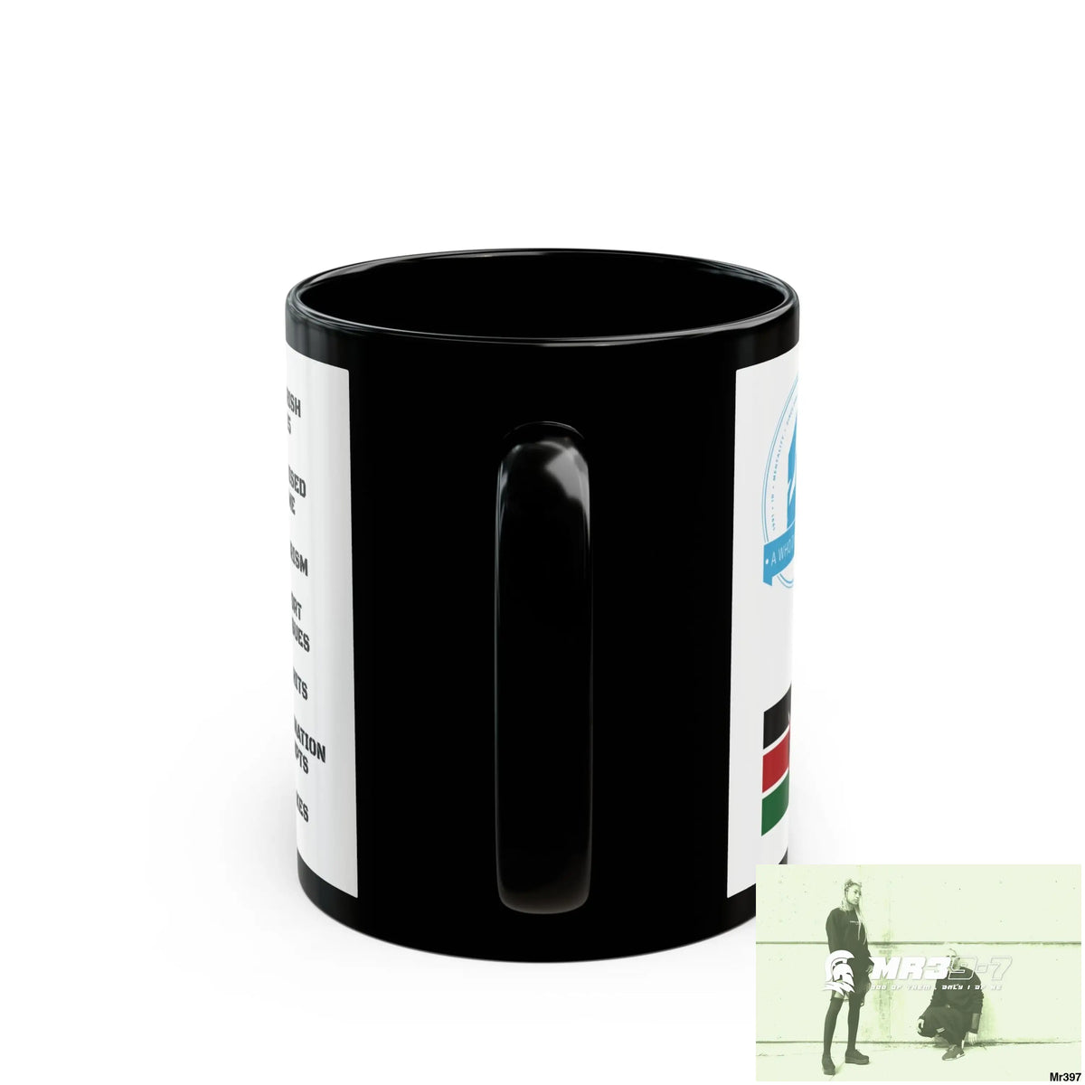 A Who Dares Wins Tactical SAS Kenya 2015 trip New AI Blog no9 Themed 11oz Black Mug GB 11oz Mug