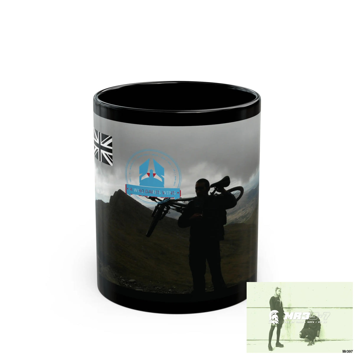 A Who Dares Wins Tactical SAS Roll over Death night 04/ 20X Strike B Done MT Snowdon 11oz Black Mug GB / Thailand/
