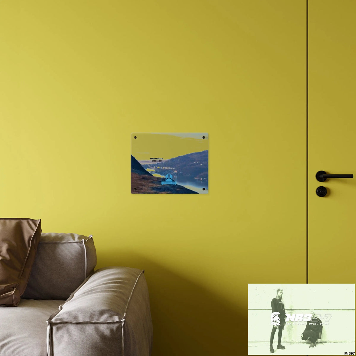 A Who Dares Wins Tactical shot of (Barmouth 2001-2024) via Cadair Idris Acrylic Wall Art Panels Home Decor
