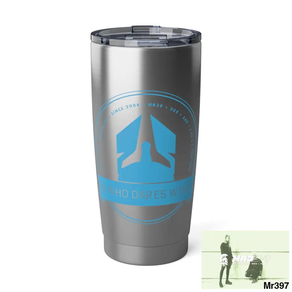 A Who Dares Wins Vagabond 20oz Tumbler 20oz / Silver Mug