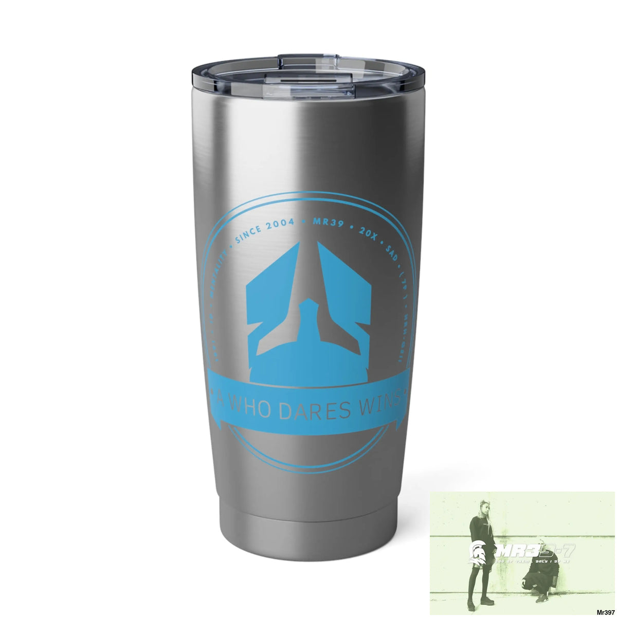 A Who Dares Wins Vagabond 20oz Tumbler 20oz / Silver Mug
