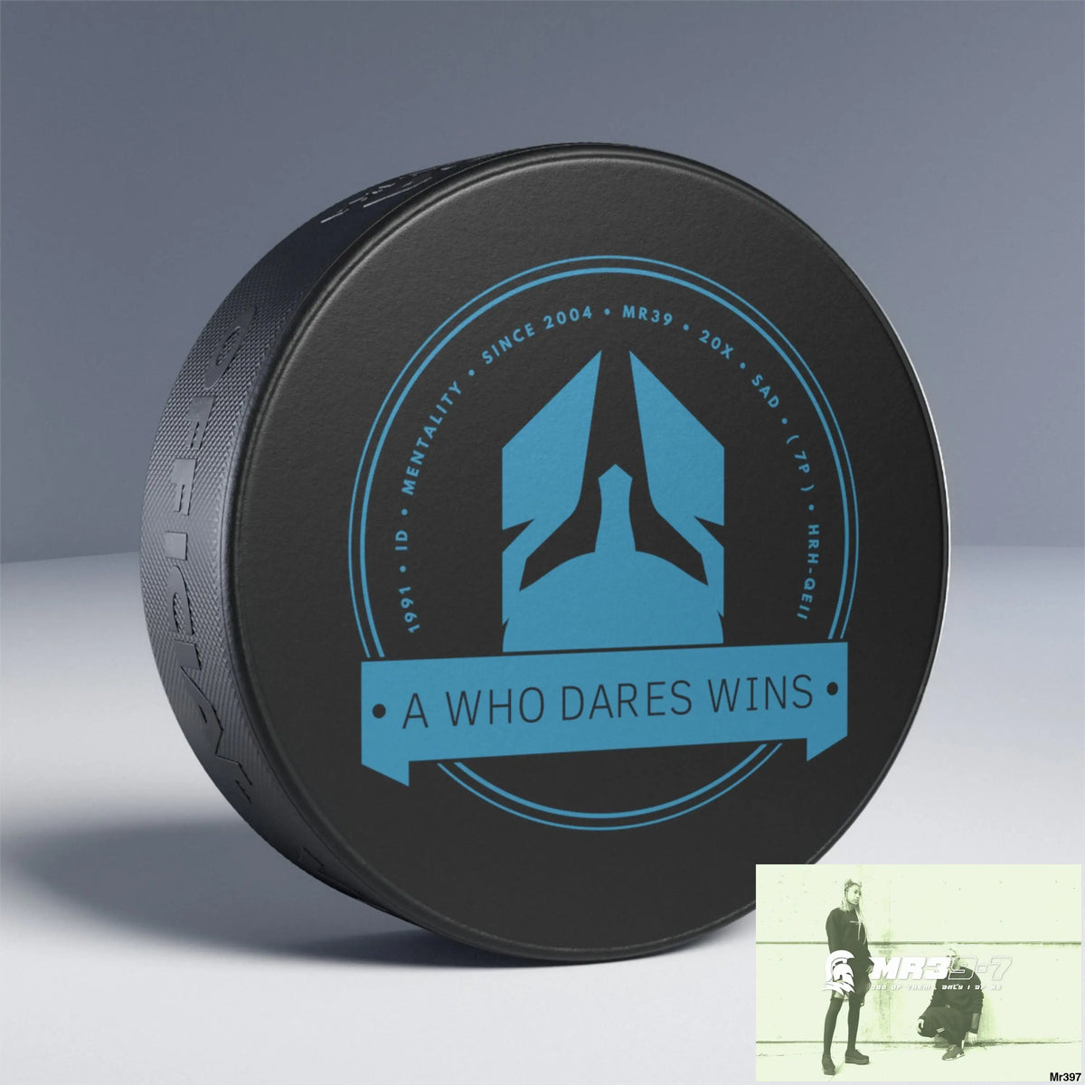 A Who Dares Wins Vigilante Hockey Puck 3’’ Accessories