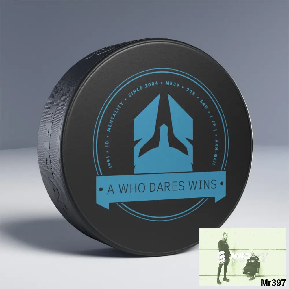 A Who Dares Wins Vigilante Hockey Puck 3’’ Accessories
