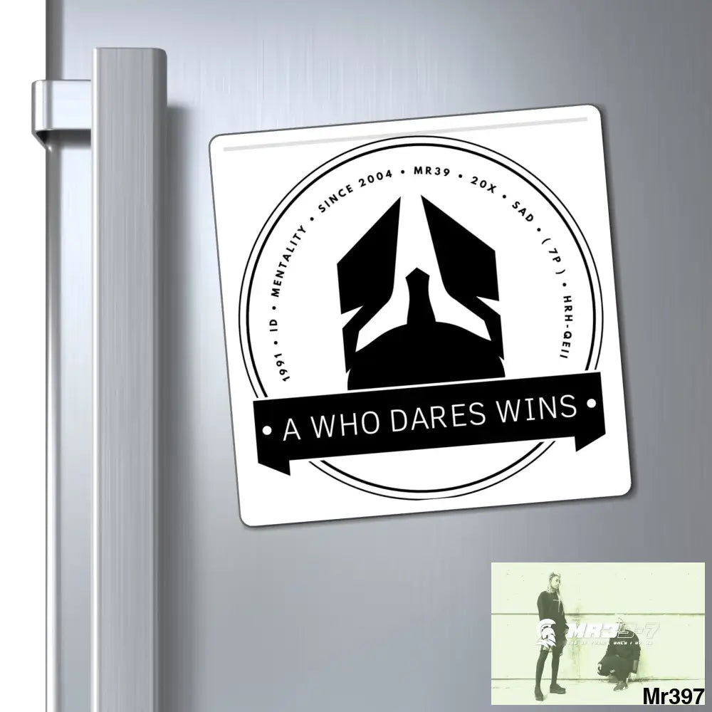 A Who Dares Wins Vigilante Magnet Paper products