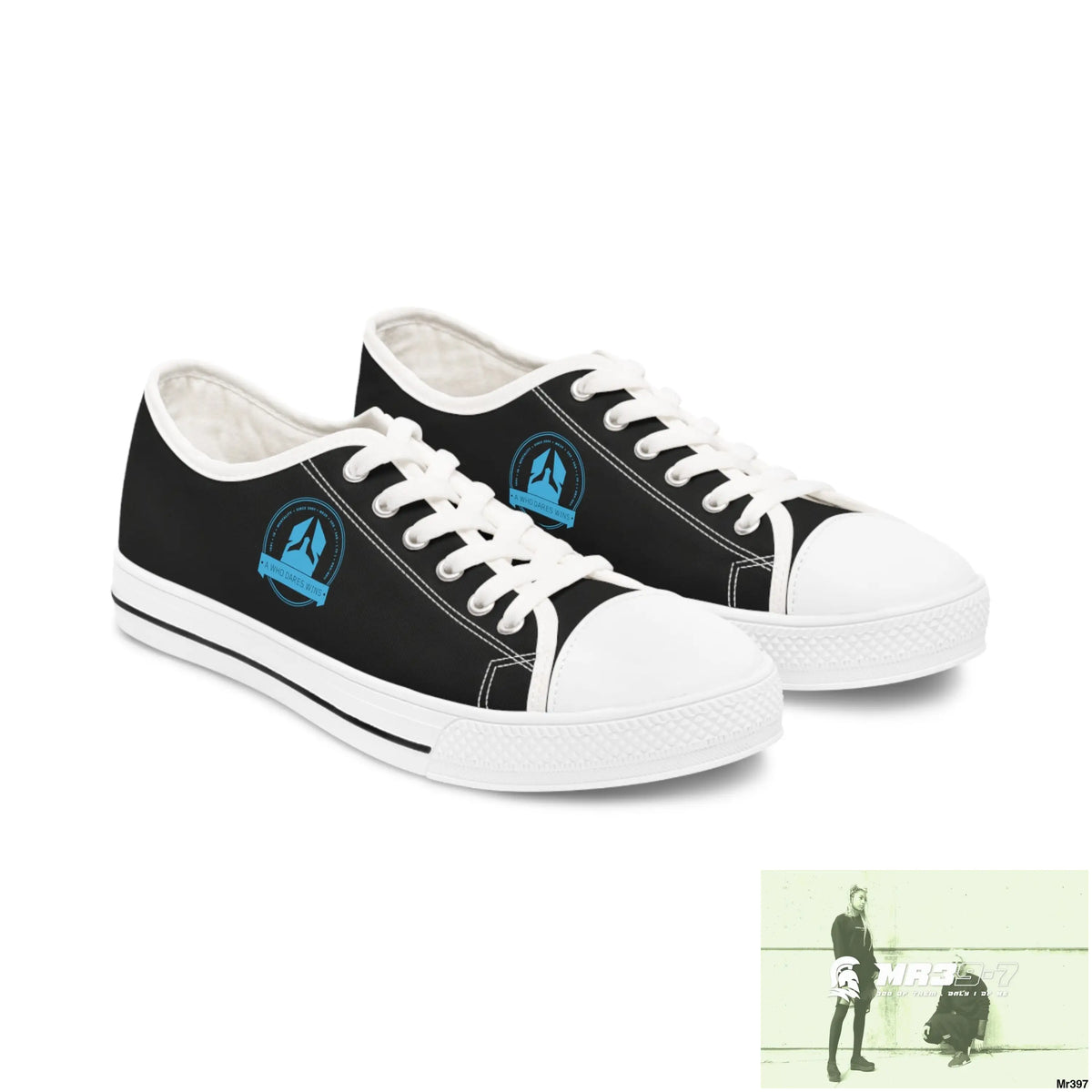 A Who Dares Wins Women’s Low Top Sneakers US 5.5 / White sole Shoes