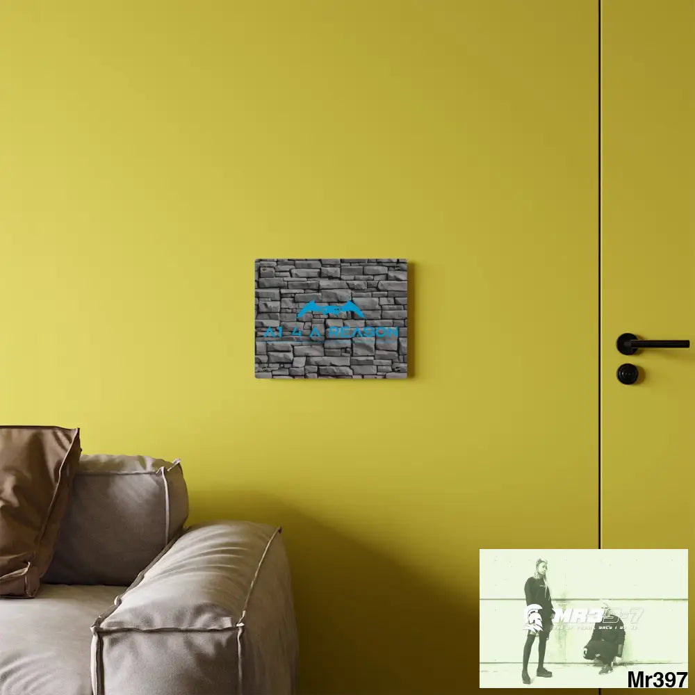 A1 4 A Reason 3D Dark Black Brick Wall 32k Ultrarealistic High quality Acrylic Wall Art Panels Home Decor