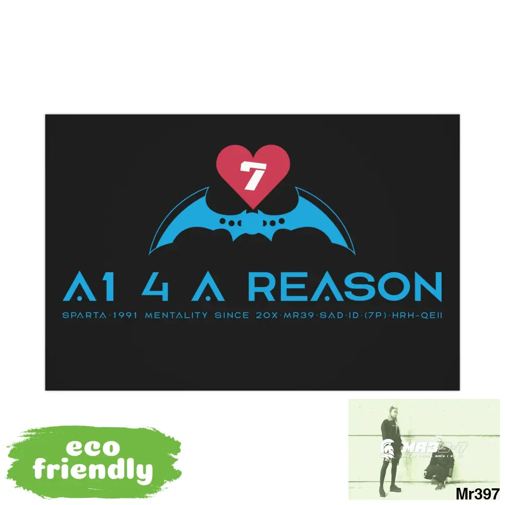 A1 4 A reason 7 Love Gift Wrap Papers 30’’ x 20’’ / Matte Home Decor