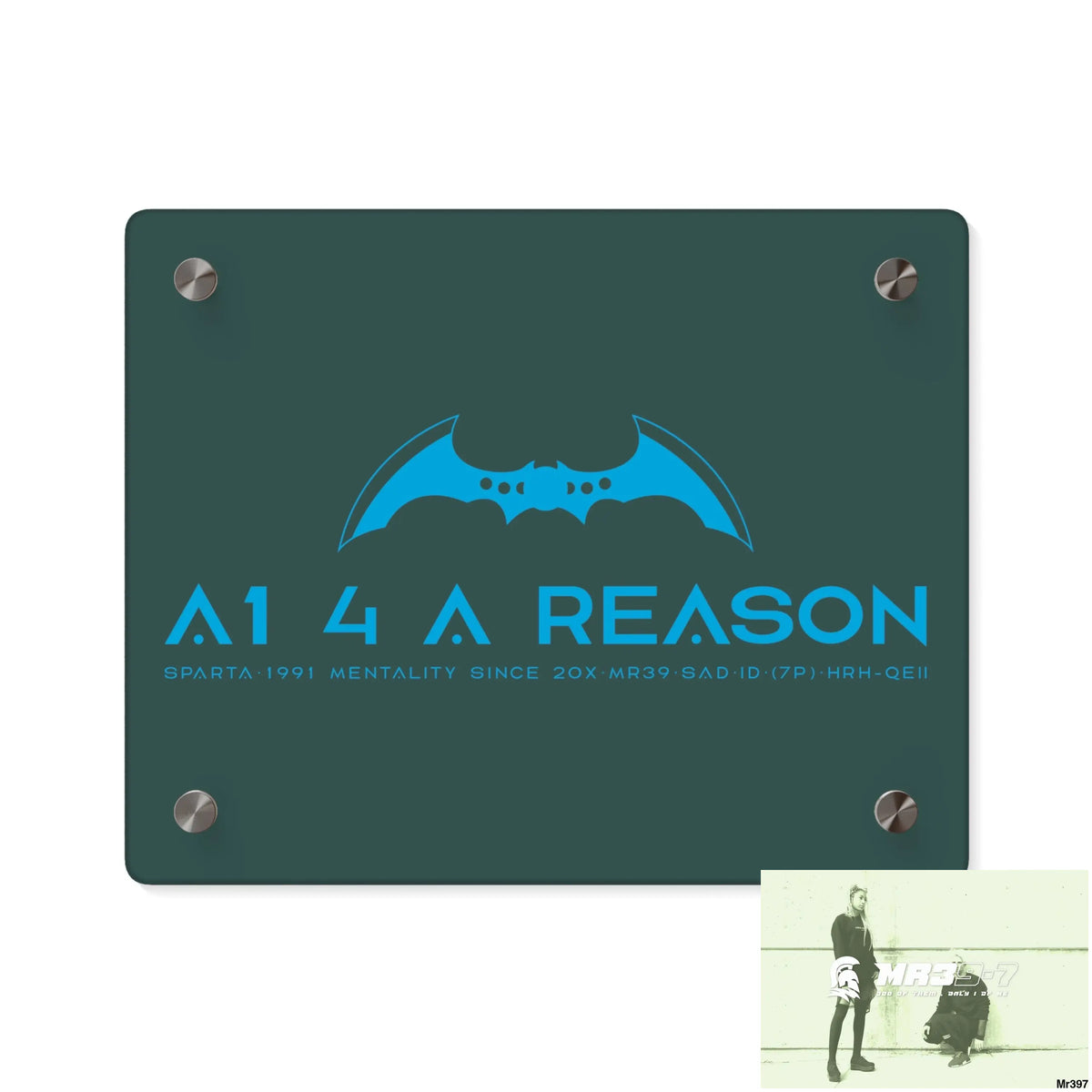 A1 4 A Reason Acrylic Wall Art Panels 10″ x 8″ (Horizontal) / 0.25’’ Home Decor