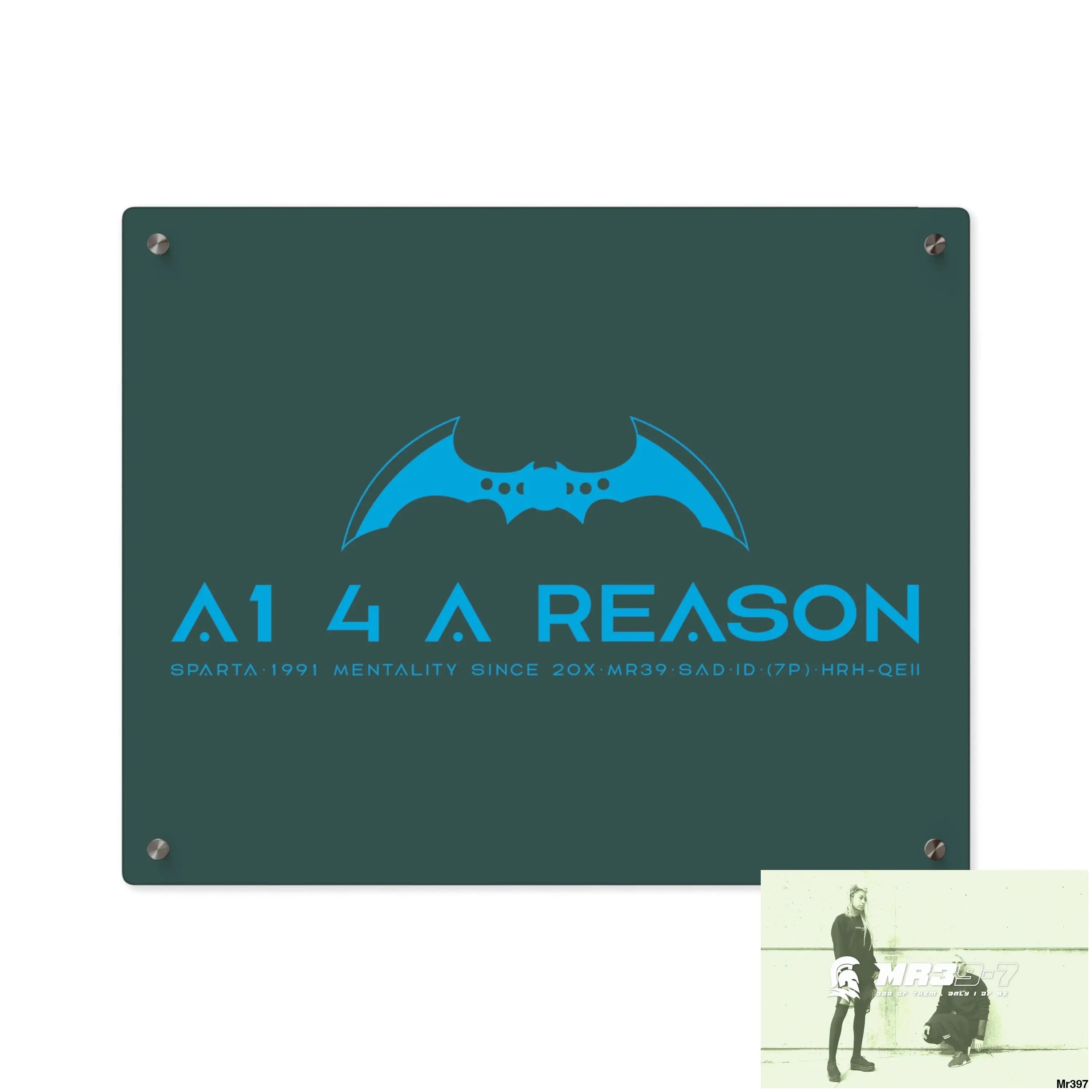 A1 4 A Reason Acrylic Wall Art Panels 20″ x 16″ (Horizontal) / 0.25’’ Home Decor