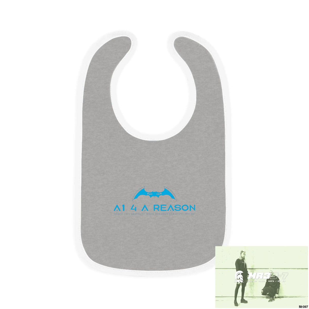 A1 4 A Reason Baby Contrast Trim Jersey Bib Kids clothes