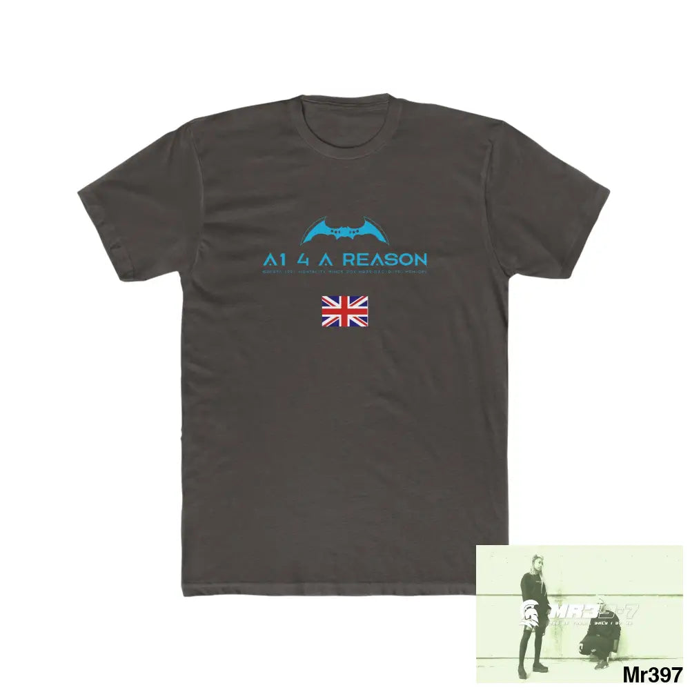 A1 4 A Reason Barmouth X Thailand My Planned Death 2016 (2001-2023) Men’s Cotton Crew Tee Solid Dark Chocolate / S