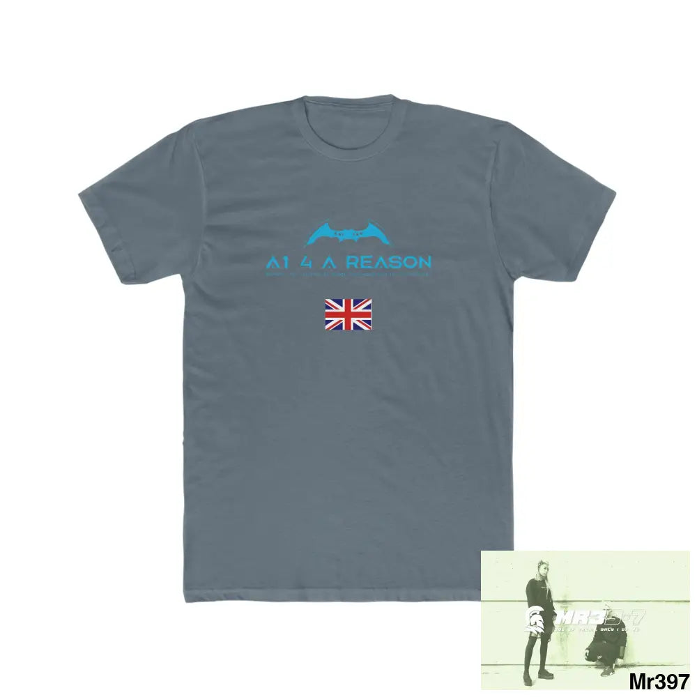 A1 4 A Reason Barmouth X Thailand My Planned Death 2016 (2001-2023) Men’s Cotton Crew Tee Solid Indigo / S T-Shirt