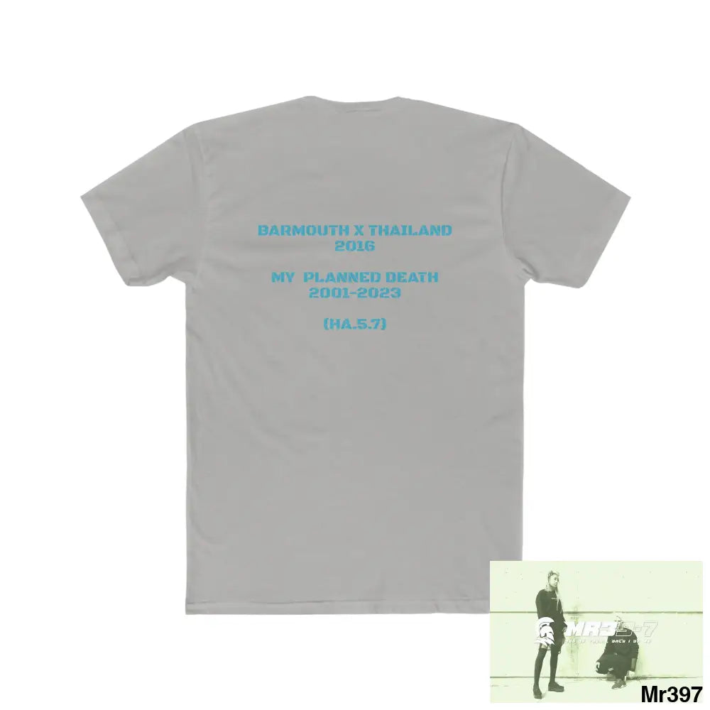 A1 4 A Reason Barmouth X Thailand My Planned Death 2016 (2001-2023) Men’s Cotton Crew Tee T-Shirt
