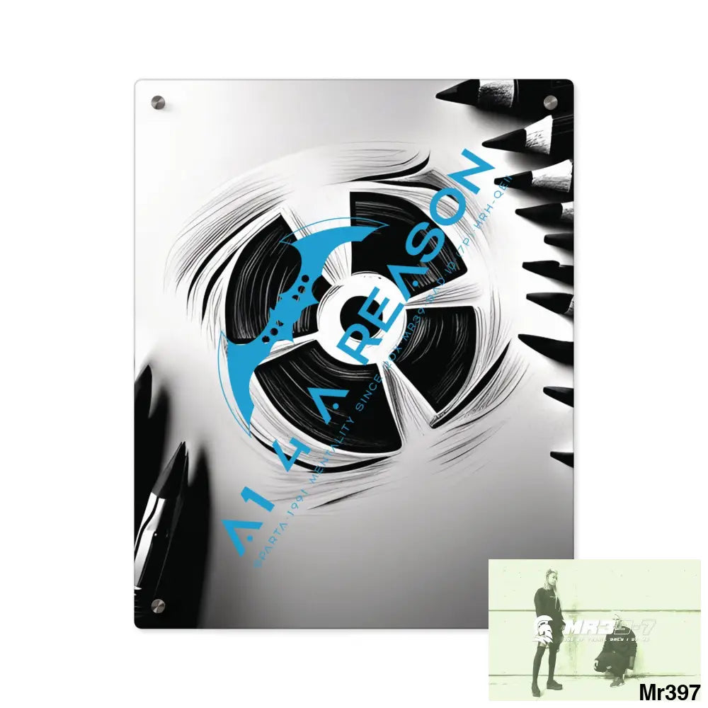 A1 4 A Reason blind 2014 Military G Radiation blast Acrylic Wall Art Panels 16″ x 20″ (Vertical) / 0.25’’ Home Decor