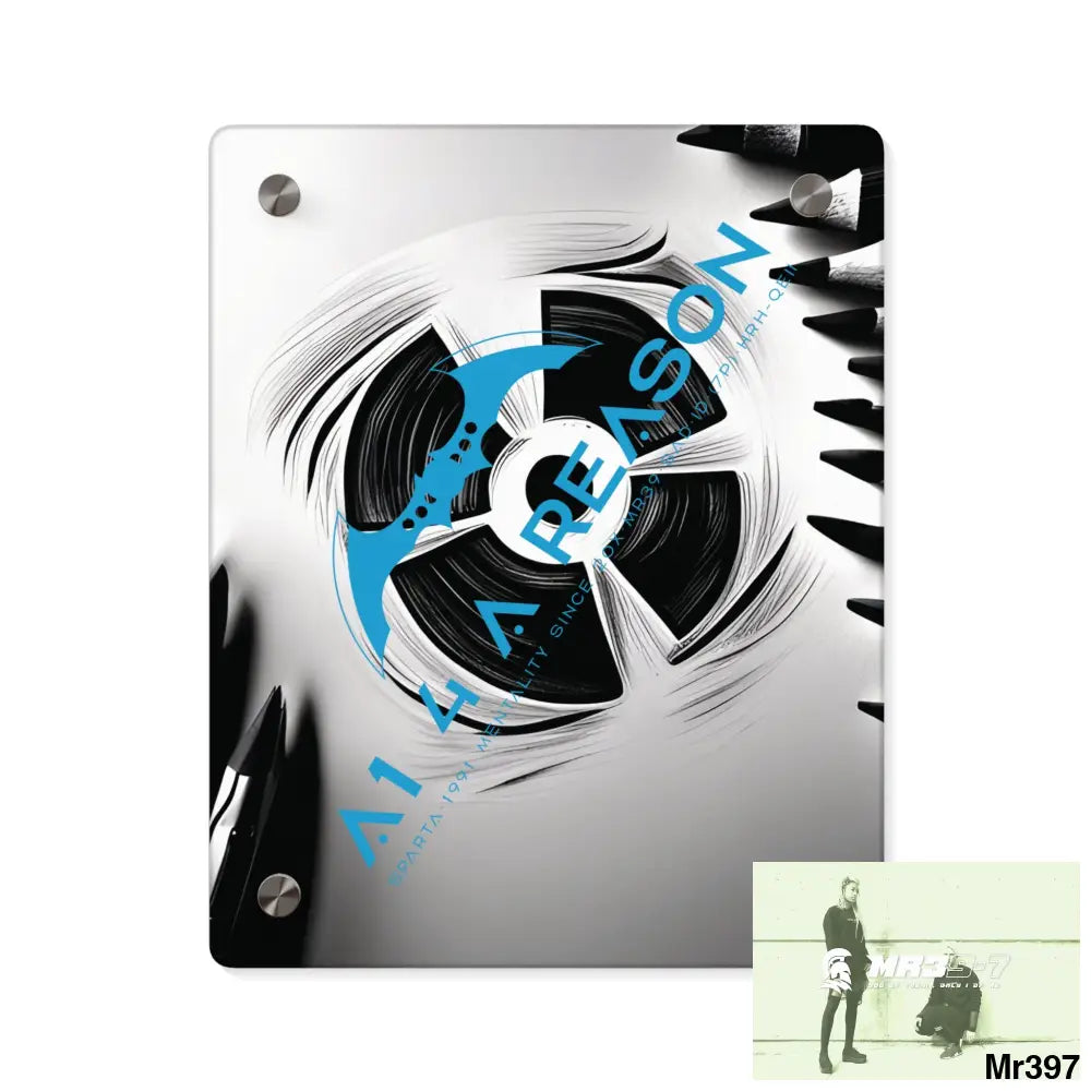 A1 4 A Reason blind 2014 Military G Radiation blast Acrylic Wall Art Panels 8″ x 10″ (Vertical) / 0.25’’ Home Decor