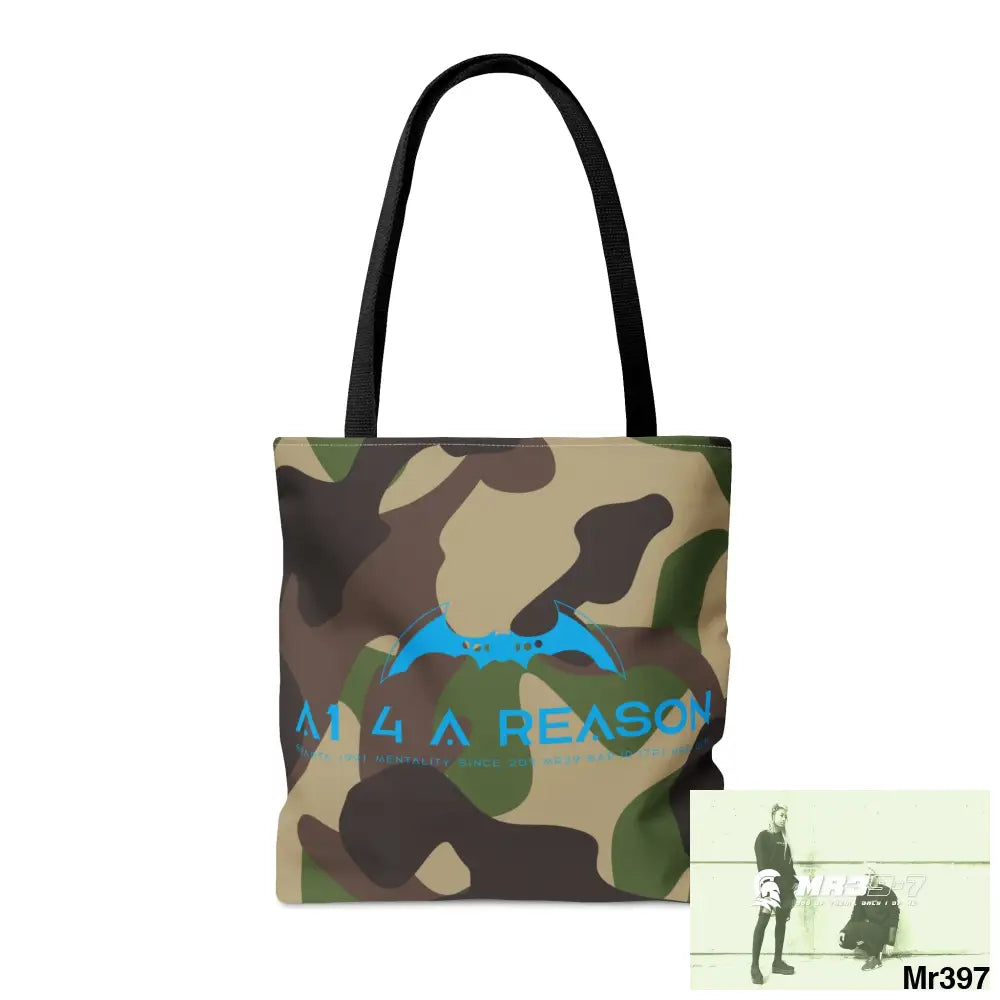 A1 4 A Reason Camo Tote Bag (AOP) Bags