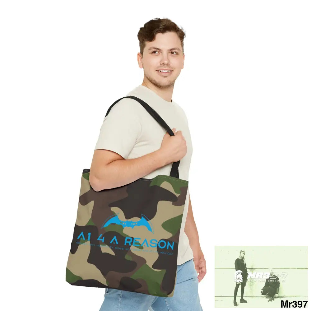 A1 4 A Reason Camo Tote Bag (AOP) Bags