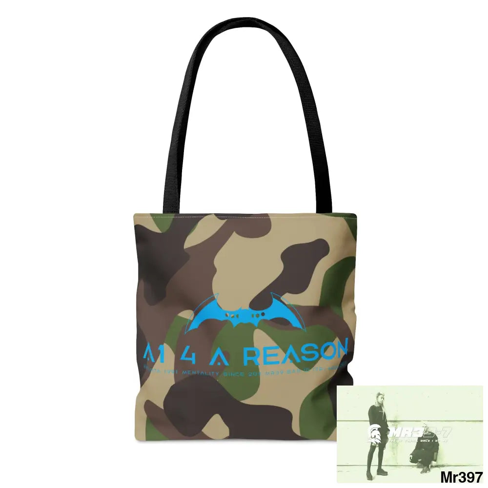 A1 4 A Reason Camo Tote Bag (AOP) Bags