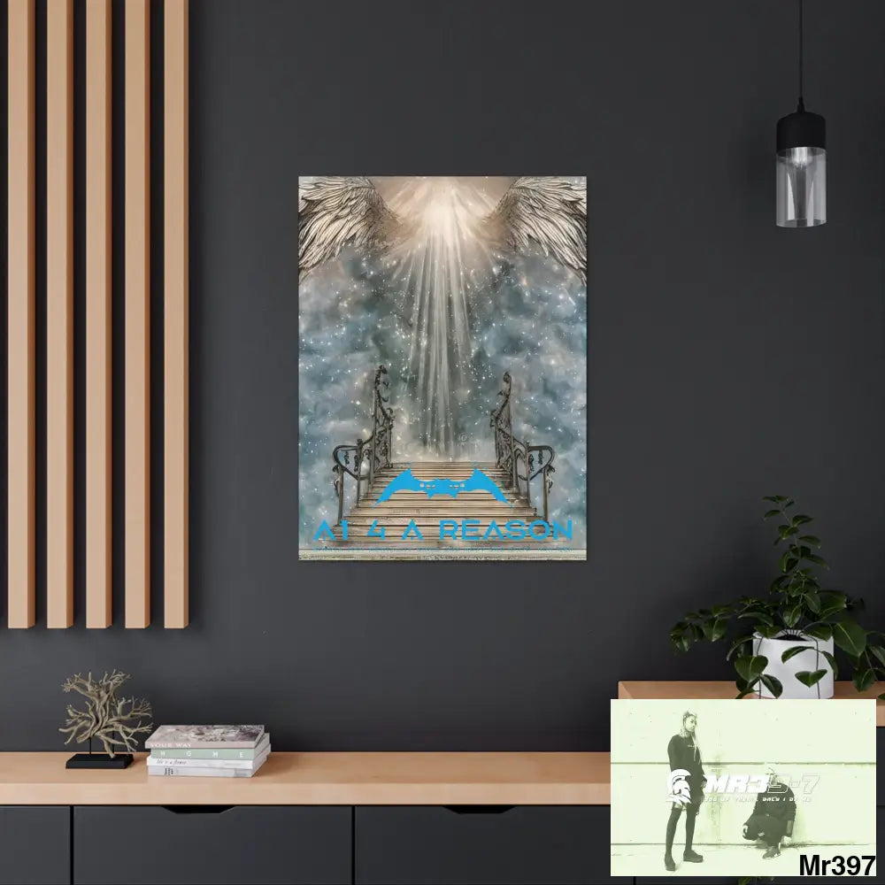 A1 4 A Reason Canvas Gallery Wraps The steps to Heaven 30″ x 40″ / Premium Gallery Wraps (1.25″) Canvas