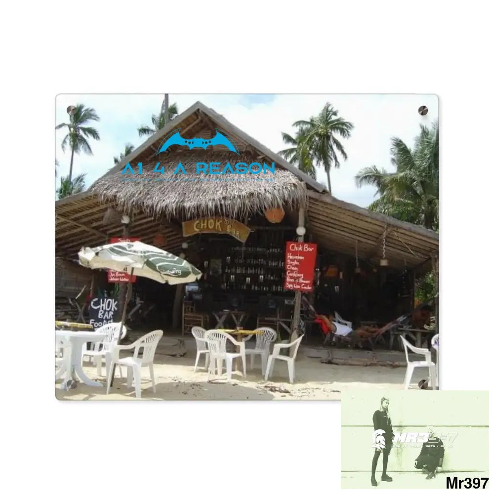A1 4 A Reason Choke Bar LamaI Beach Koh Samui Thailand New 1 my death 2004 Koh Lak Wall Art Panels 20″ x 16″