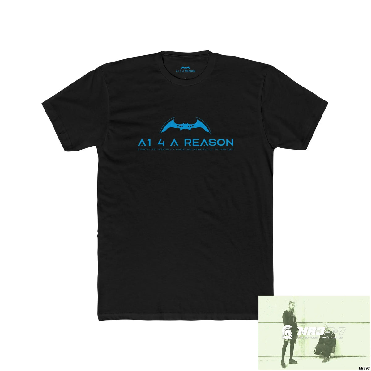 A1 4 A Reason Choose Life Men’s Cotton Crew Tee Solid Black / XS T-Shirt