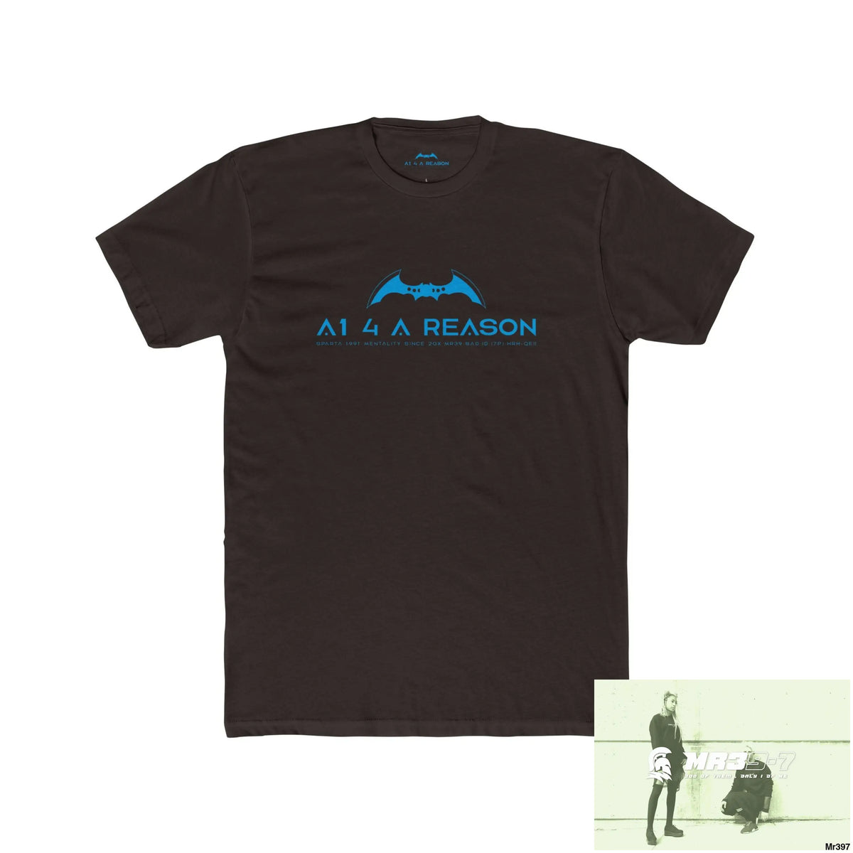 A1 4 A Reason Choose Life Men’s Cotton Crew Tee Solid Dark Chocolate / S T-Shirt