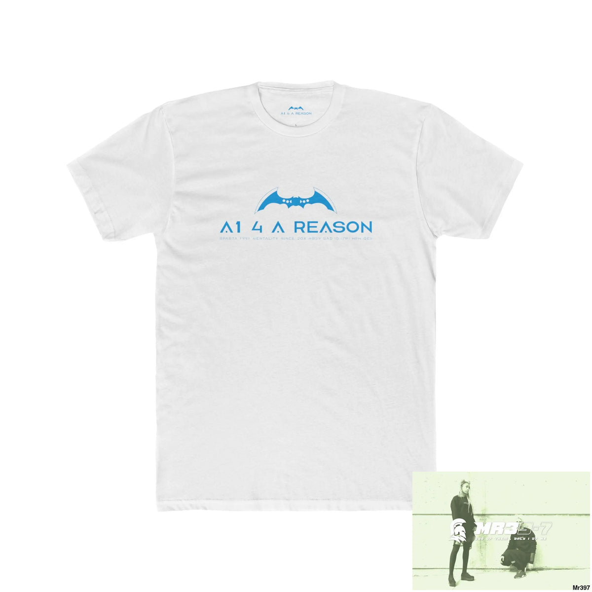 A1 4 A Reason Choose Life Men’s Cotton Crew Tee Solid White / XS T-Shirt