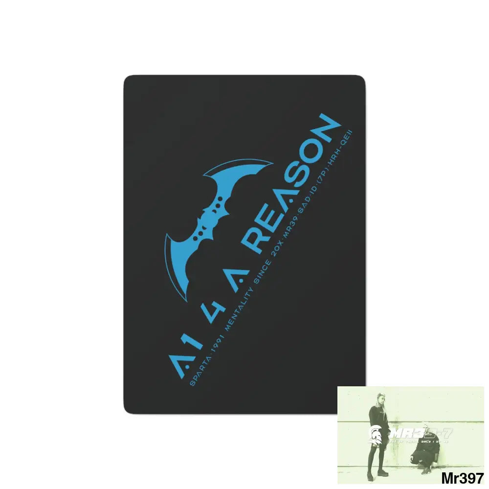 A1 4 A Reason Custom Poker Cards 2.47’’ x 3.47’’ / White / Semi Glossy Paper products
