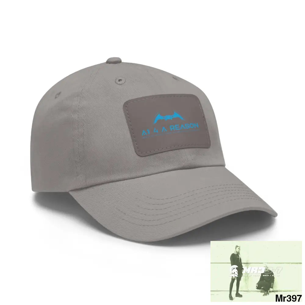 A1 4 A Reason Dad Hat with Leather Patch (Rectangle) Hats