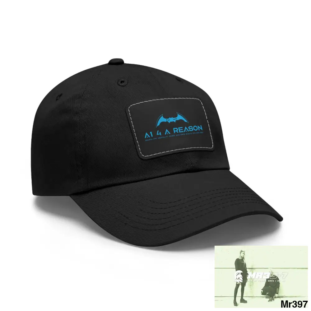 A1 4 A Reason Dad Hat with Leather Patch (Rectangle) Hats
