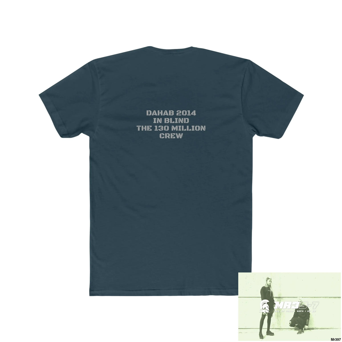 A1 4 A Reason Dahab In Blind 130 Million Crew Men’s Cotton Crew Tee T-Shirt