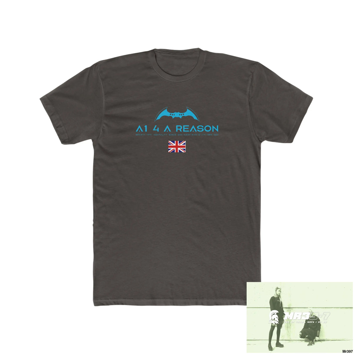 A1 4 A Reason Drugs back please ? Men’s Cotton Crew Tee Solid Dark Chocolate / S T-Shirt