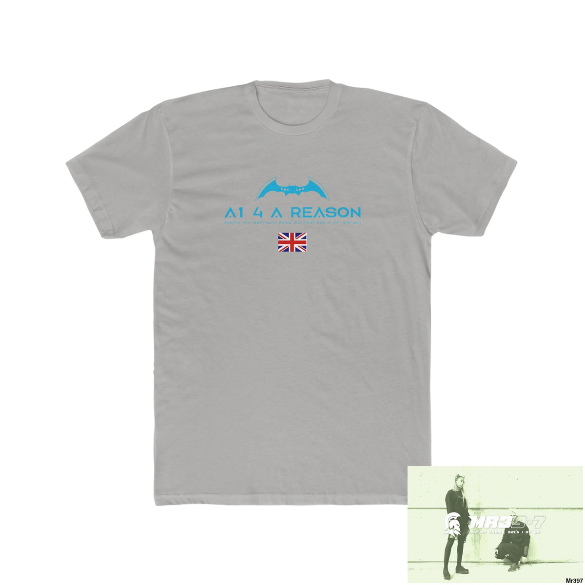 A1 4 A Reason Drugs back please ? Men’s Cotton Crew Tee Solid Light Grey / S T-Shirt