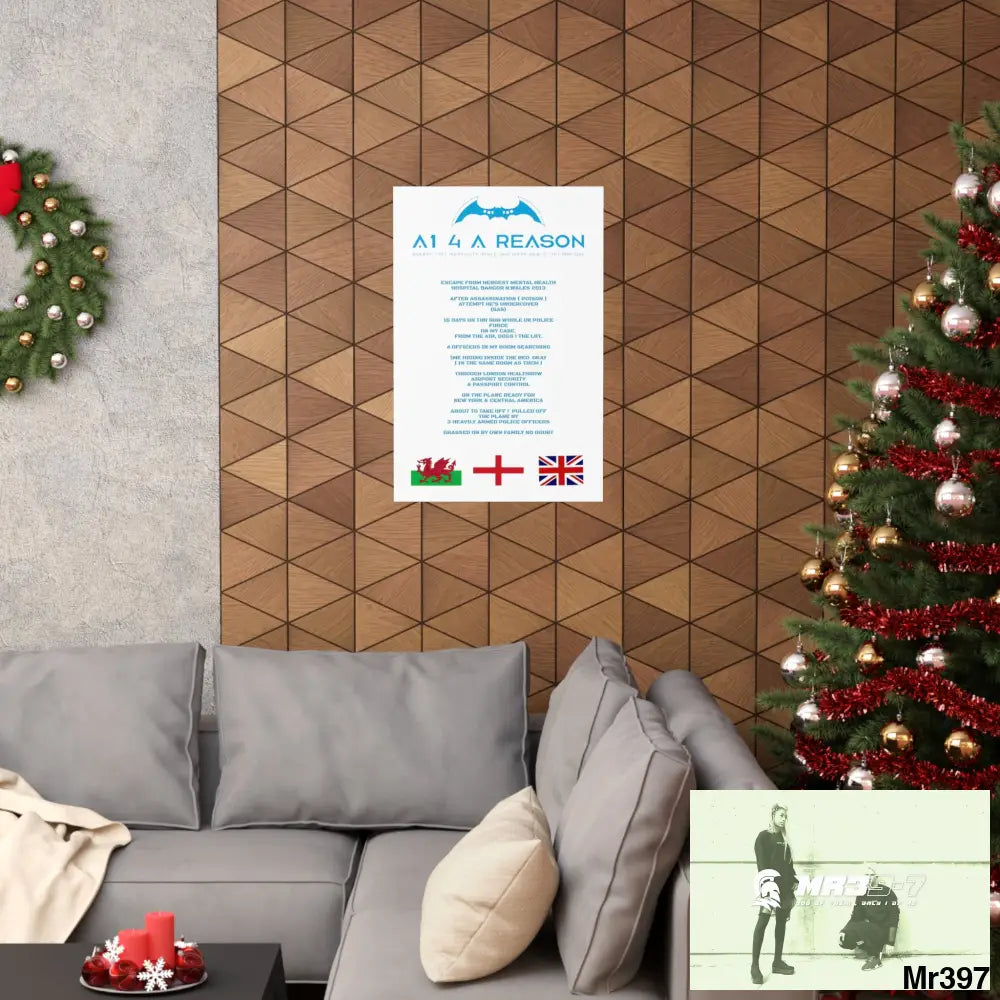 A1 4 A Reason Escape from Hergest MH Hospital 2013 Matte Vertical Posters Poster