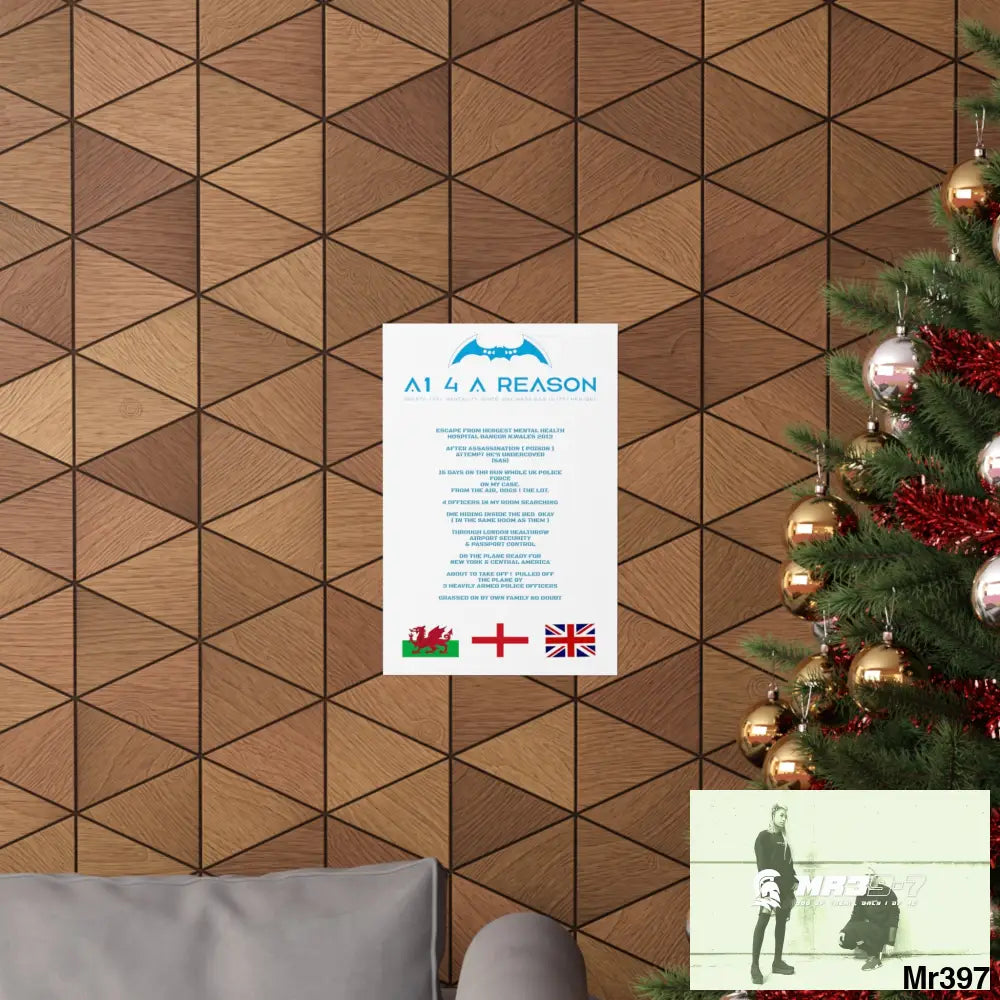 A1 4 A Reason Escape from Hergest MH Hospital 2013 Matte Vertical Posters Poster