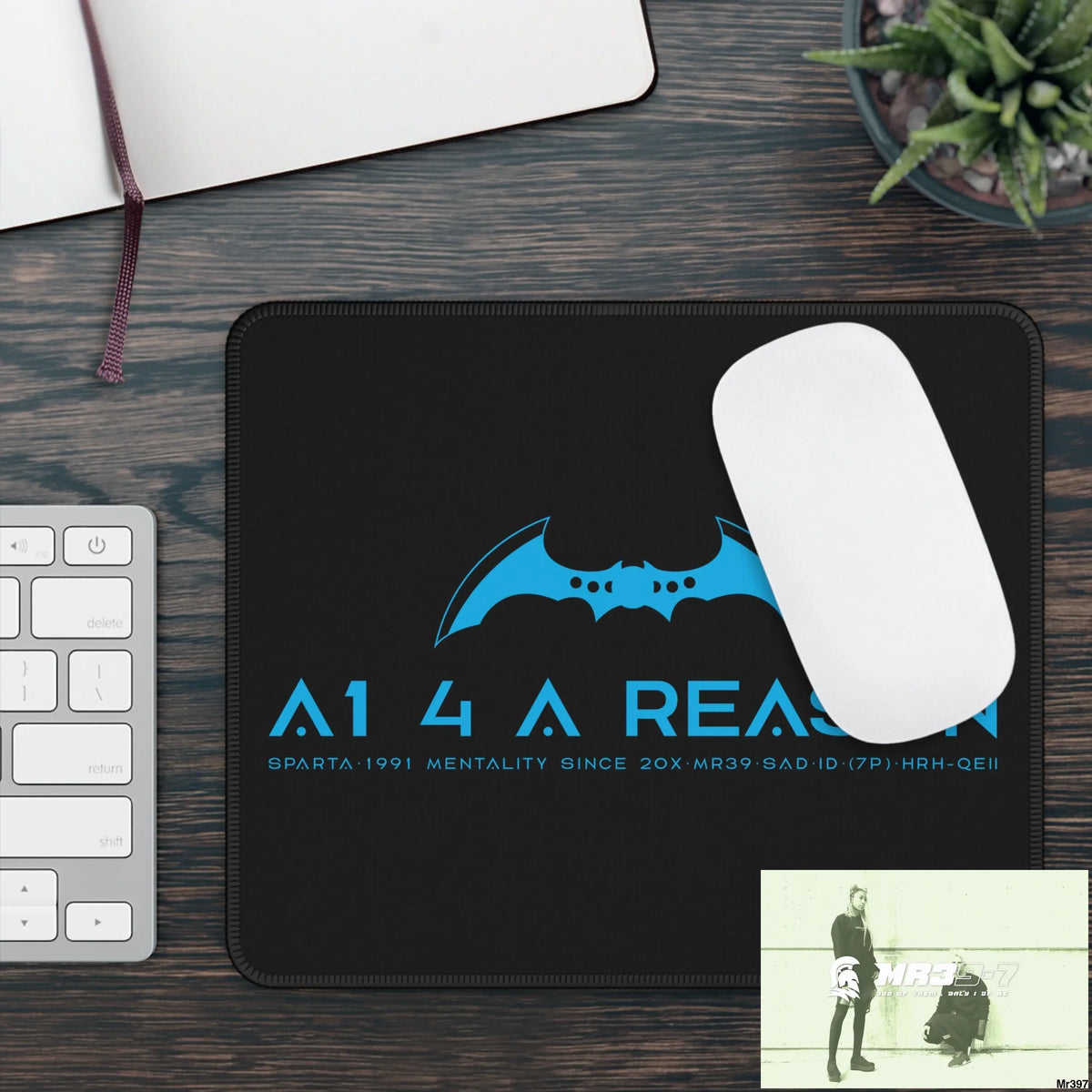 A1- 4 A Reason Gaming Mouse Pad Rectangle / 9’’ × 7’’ Home Decor