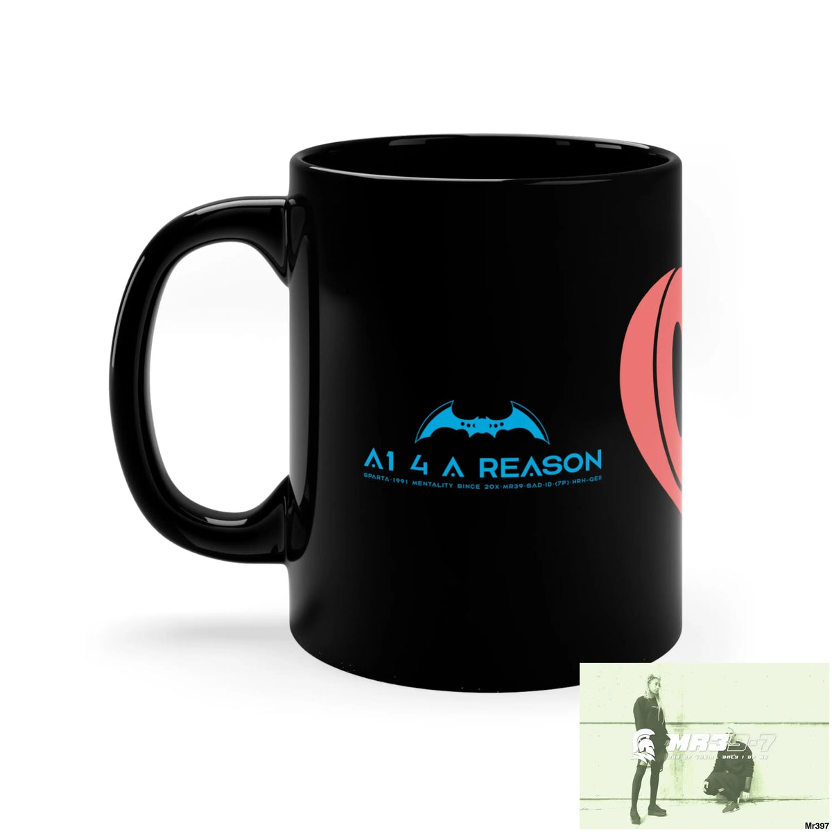 A1 4 A Reason GBR Love 11oz Black Mug 11oz Mug