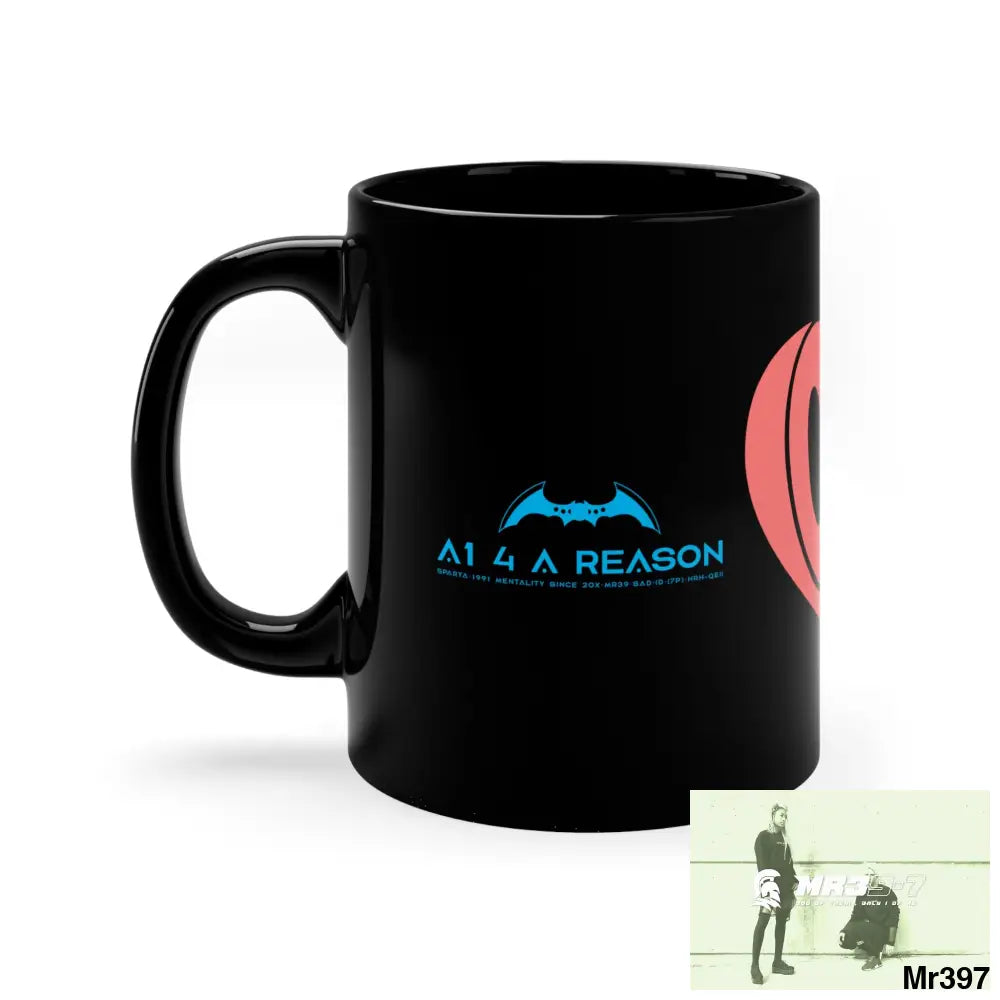 A1 4 A Reason GBR Love 11oz Black Mug 11oz Mug