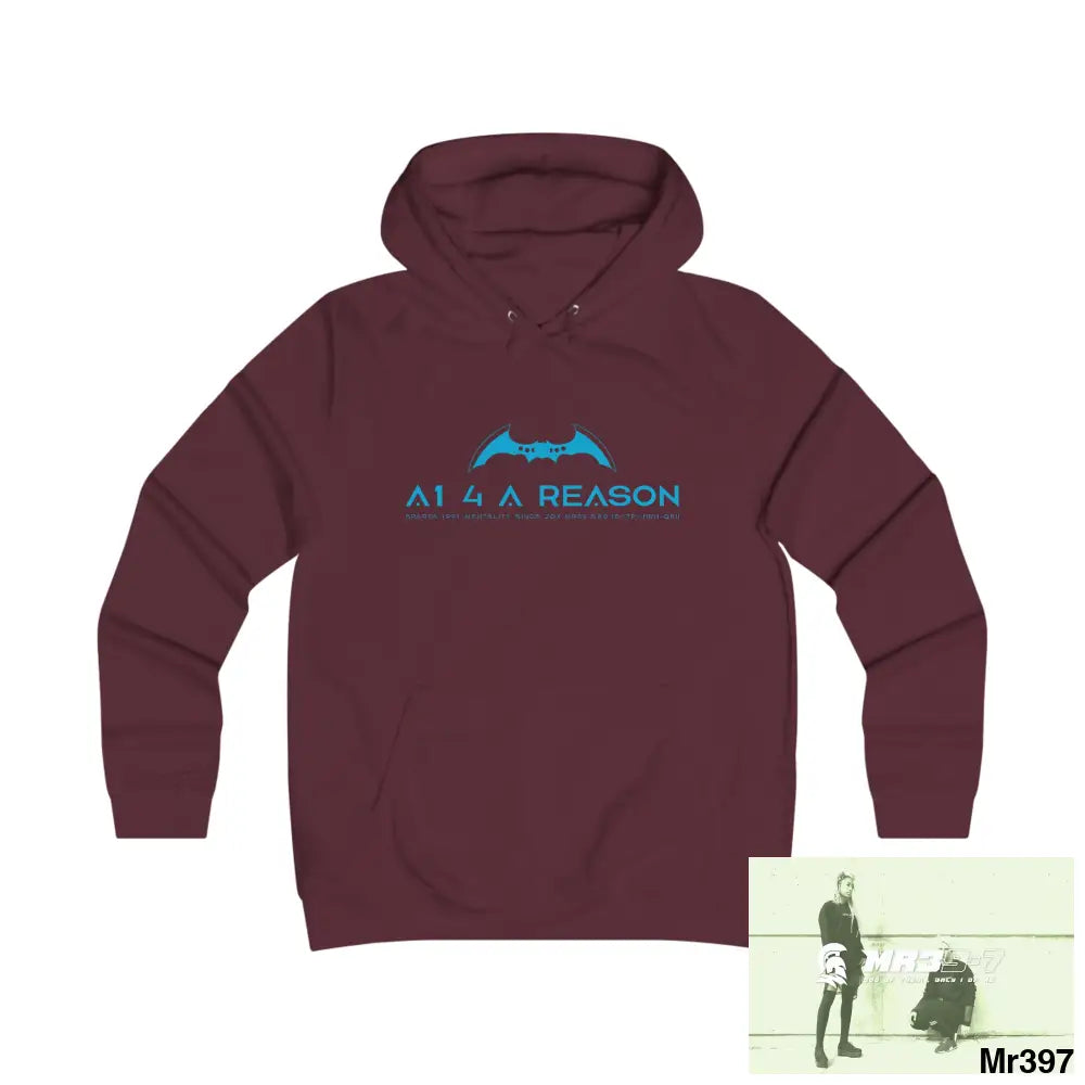 A1 4 A Reason Girlie College Hoodie S / Burgundy Hoodie
