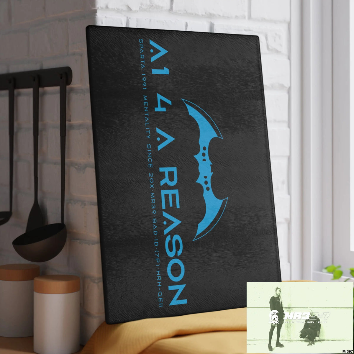 A1 4 A Reason Glass Cutting Board 11’’ x 15’’ / Rectangle Home Decor