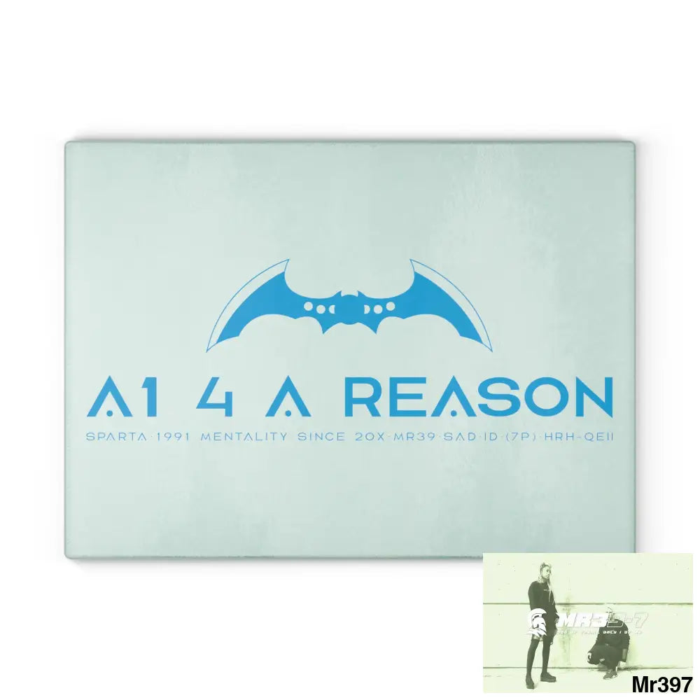 A1 4 A Reason Glass Cutting Board Home Decor