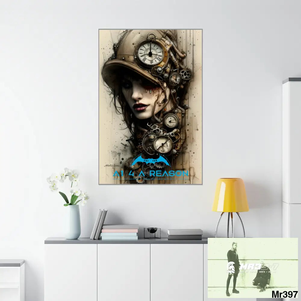 A1 4 A reason Gothic Animal SuperResolution Graphic Matte Vertical Posters 36’’ x 54’’ / Matte Poster
