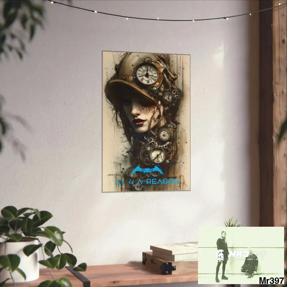 A1 4 A reason Gothic Animal SuperResolution Graphic Matte Vertical Posters Poster