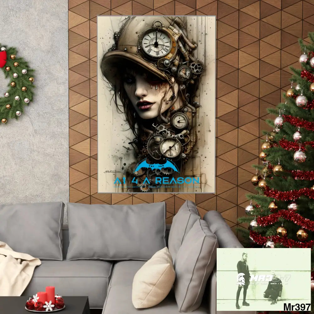 A1 4 A reason Gothic Animal SuperResolution Graphic Matte Vertical Posters Poster