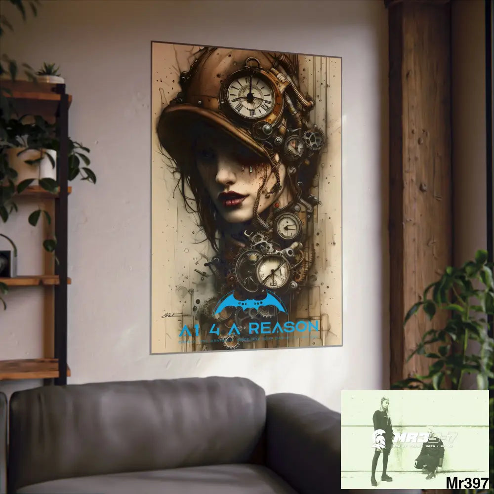 A1 4 A reason Gothic Animal SuperResolution Graphic Matte Vertical Posters Poster