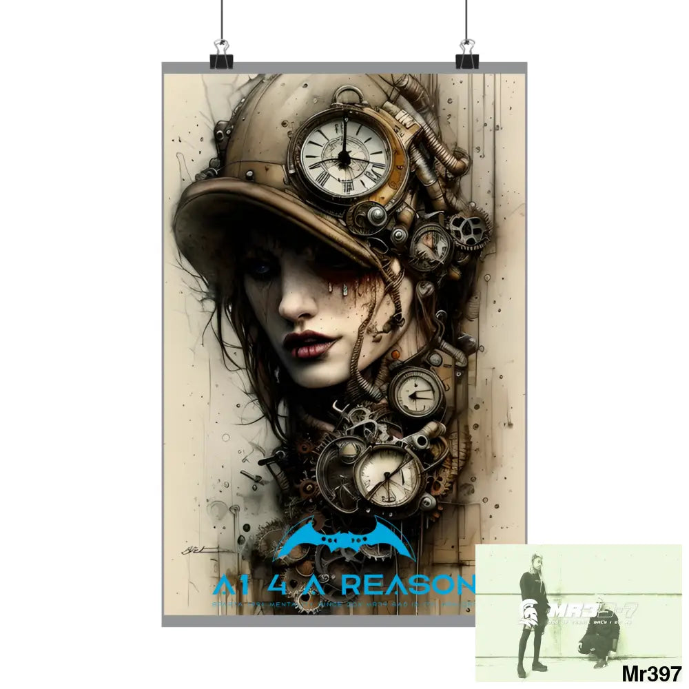 A1 4 A reason Gothic Animal SuperResolution Graphic Matte Vertical Posters Poster