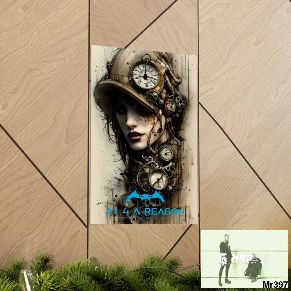 A1 4 A reason Gothic Animal SuperResolution Graphic Matte Vertical Posters Poster