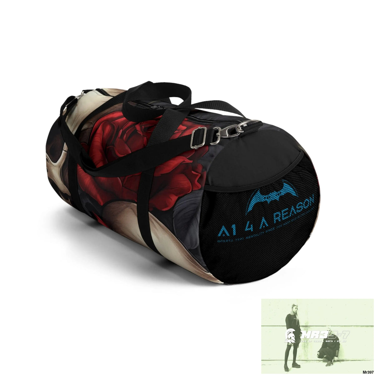 A1 4 A Reason Gothic Skulls & Roses Duffel Bag Bags