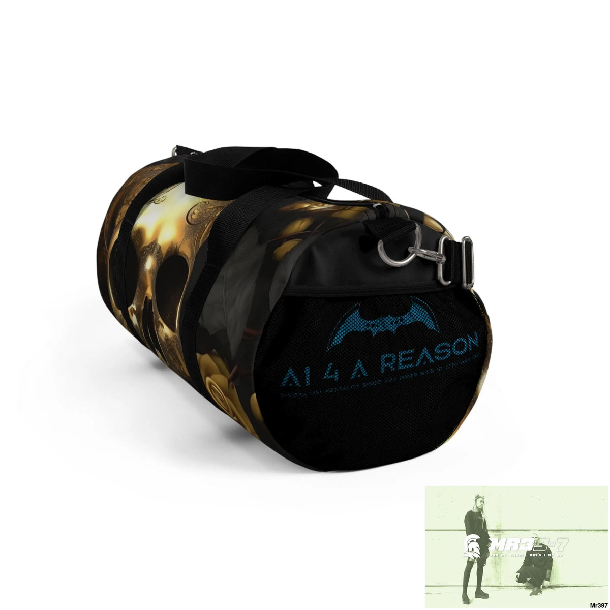 A1 4 A Reason Gothic Skulls & Roses Duffel Bag Bags